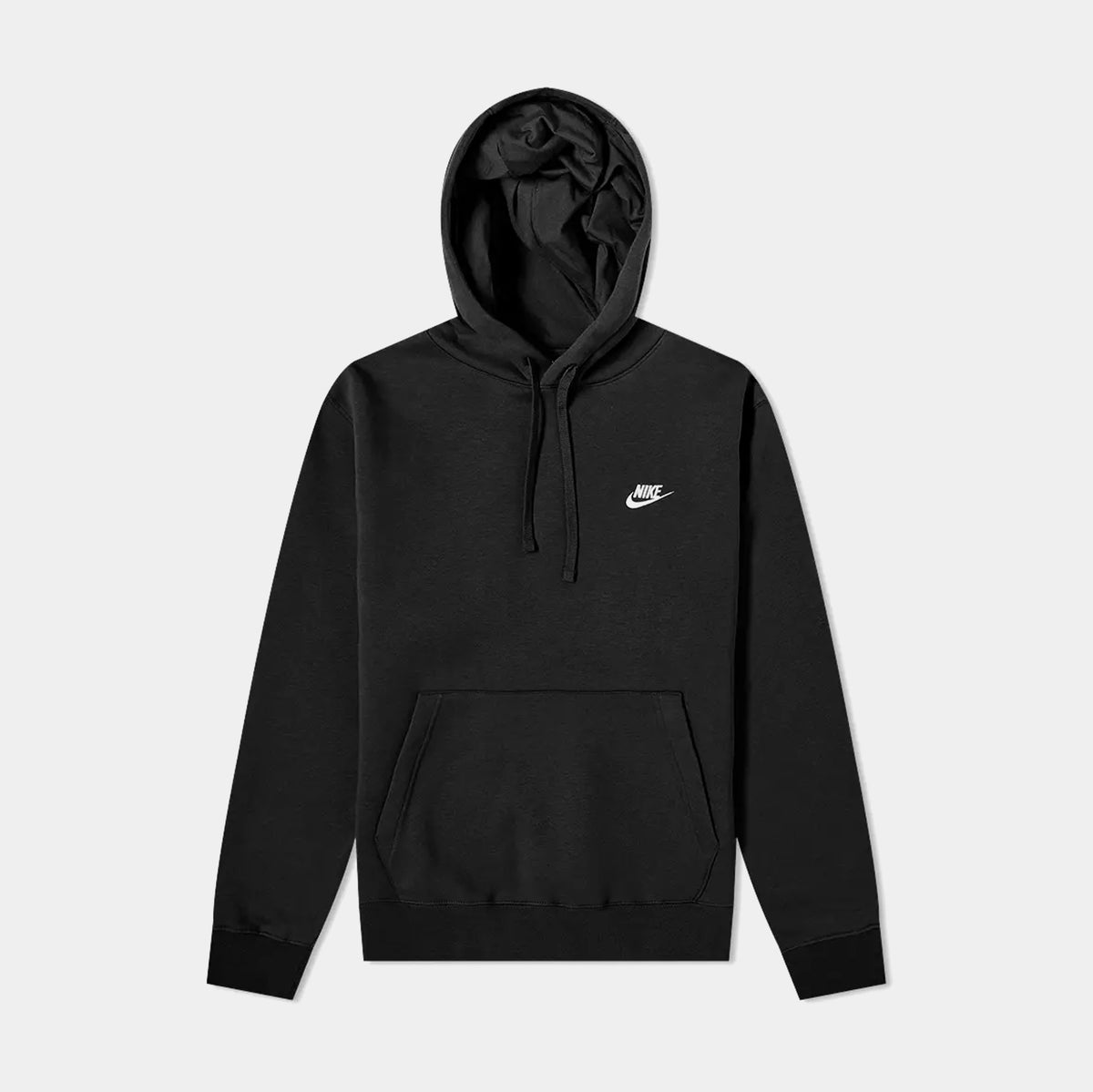 Nike Sportswear Club Fleece Pullover Mens Hoodie Black BV2654-010
