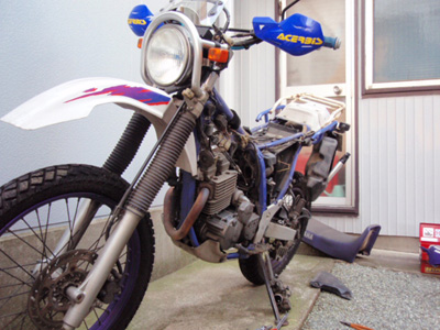 YAMAHA TT250R raid