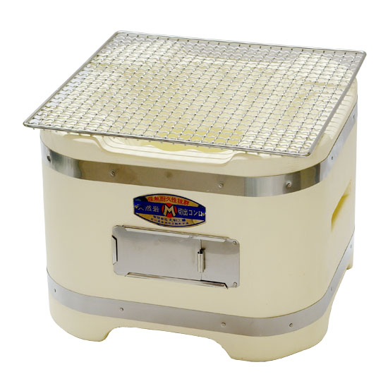 切り出し七輪 夢七輪 網付 | 能登の七輪の里 珪藻土七輪を製造販売・通販