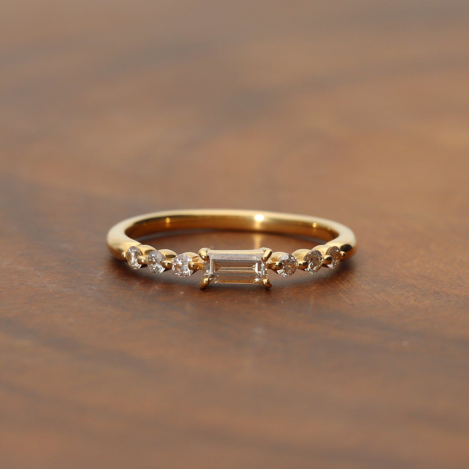 K18 バケットダイヤ リング｜GR5541