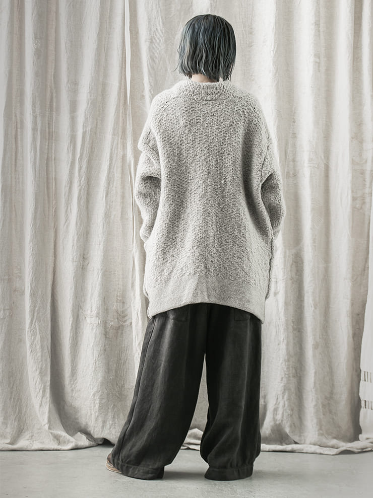 DANIEL ANDRESEN ASTER ロングニットカーディガン / MINK