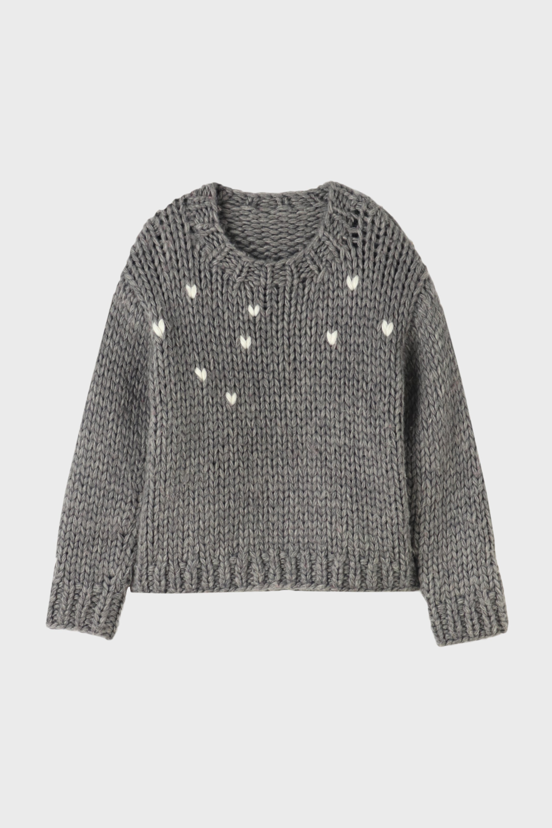 THE TOE ハートニットセーター S Notting-Hill Heart Knit – THE TOÉ