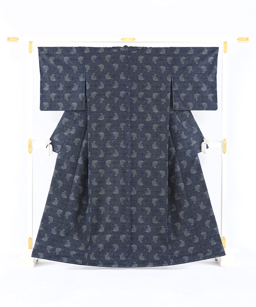 藍染 本場大島紬 着物 | 特選きものコレクション