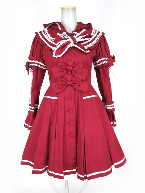 BABY, the STARS SHINE BRIGHT 赤ずきんコートワンピース ベイビーザ