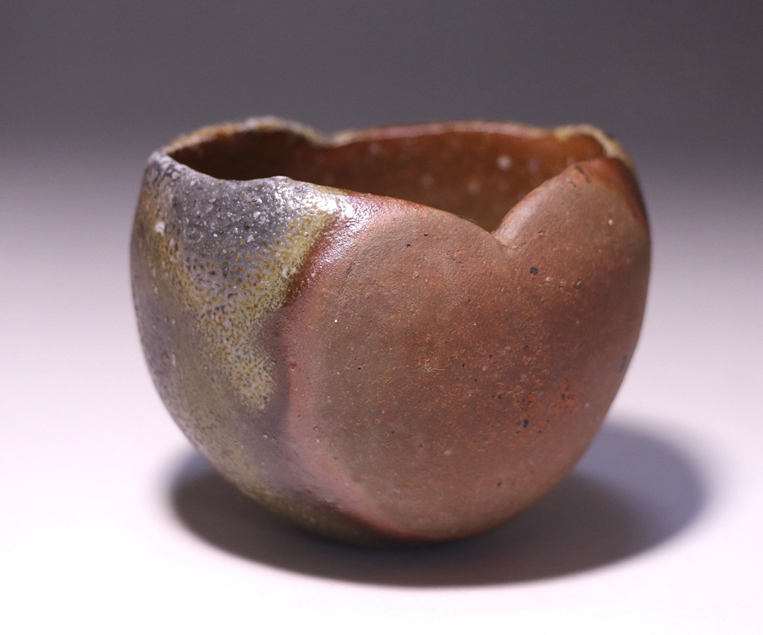 備前焼 窯変酒呑 ぐい呑 小西陶蔵作 酒器 供布供箱付 T851 Yahoo