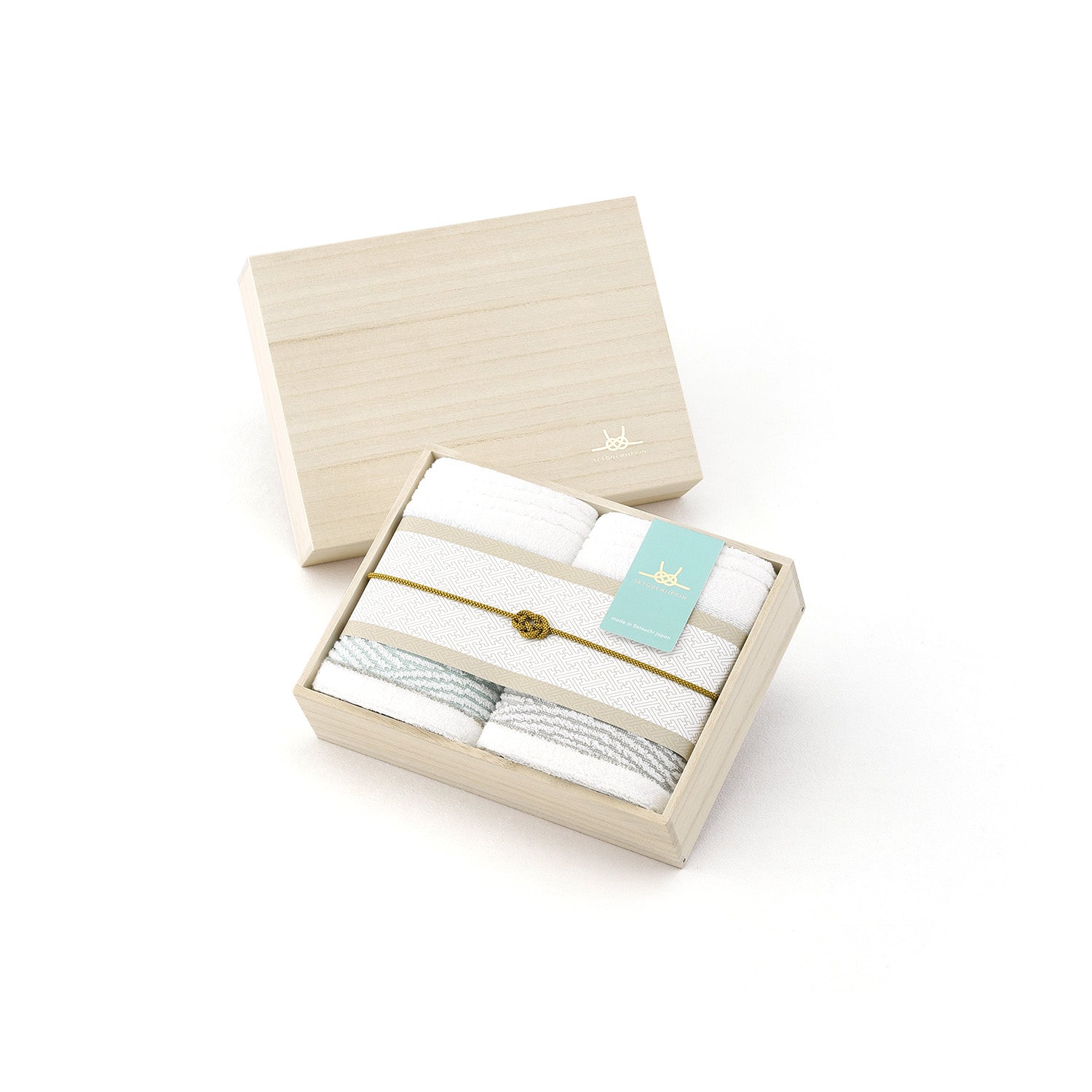 瀬戸内逸品』 しおさい ギフト（フェイスタオル×2） – タオル美術館