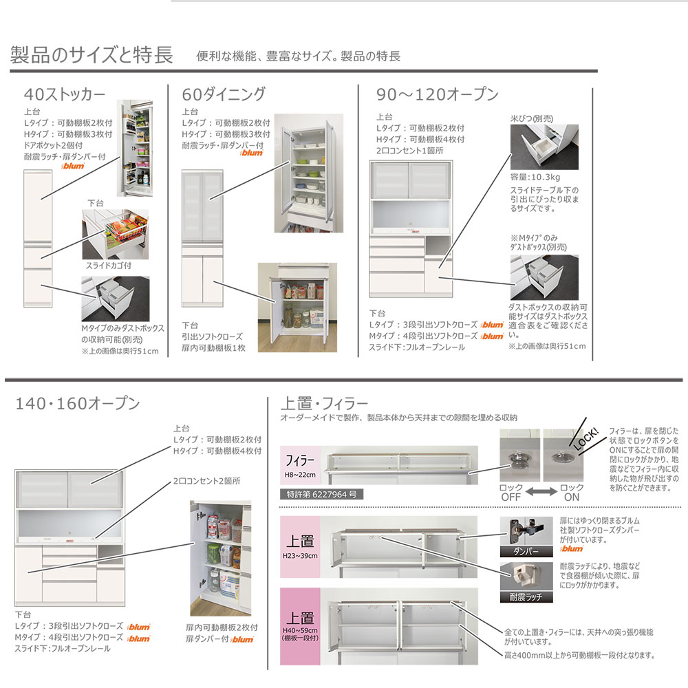 楽天市場】高橋木工所 プレファ キッチンボード 90LLSオープン 幅90.3