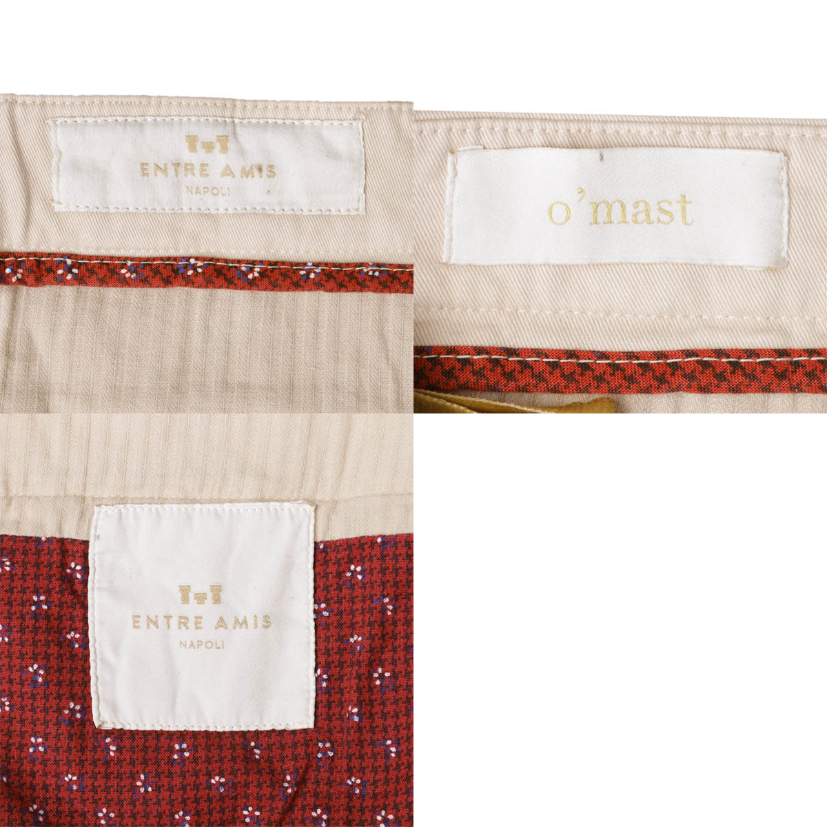 楽天市場】アントレアミ entre amis ジップフライパンツ コットン