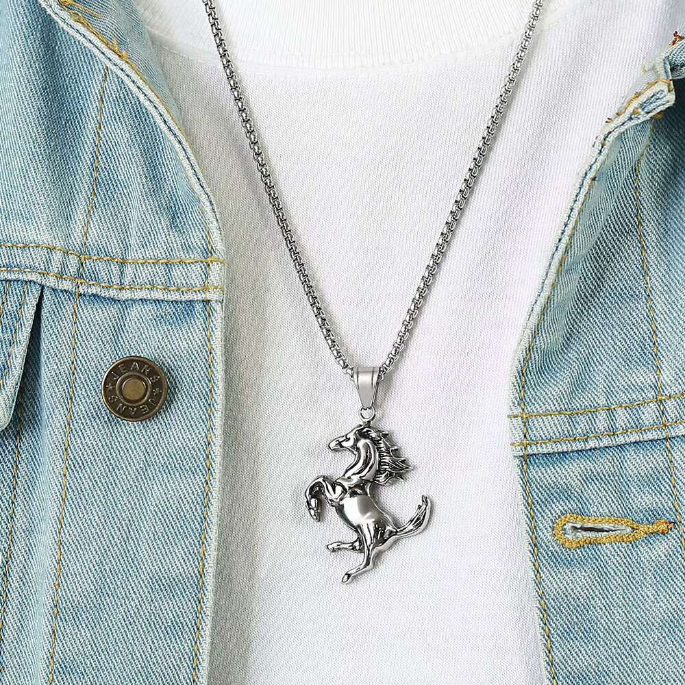 楽天市場】[サージカルステンレス316L ペンダントトップ] ランニング