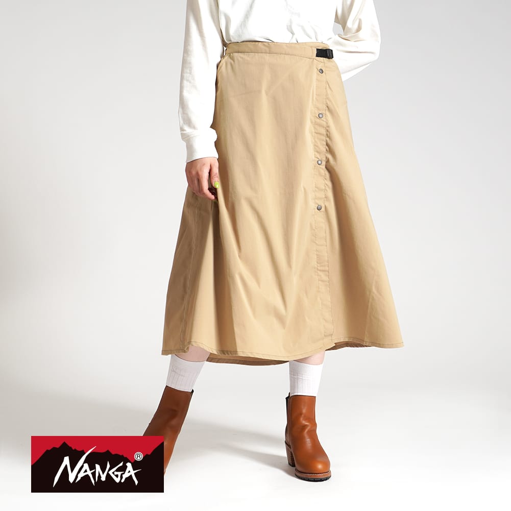 楽天市場】【P20倍】NANGA ナンガ HINOC RIPSTOP WRAP SKIRT W ヒ