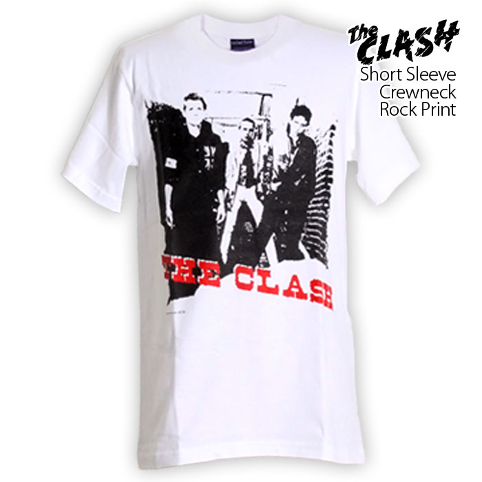 楽天市場】]The Clash Tシャツ ザ・クラッシュ ロックTシャツ バンドT