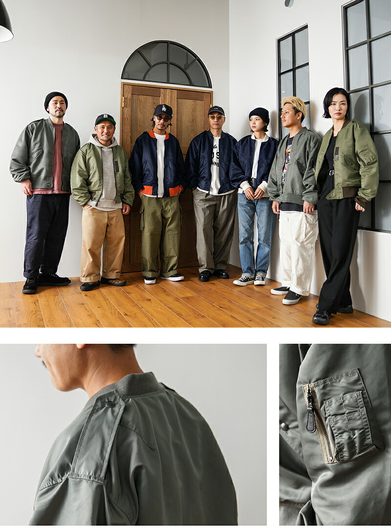 楽天市場】WAIPER.inc ワイパーインク 米軍 L-2A フライトジャケット