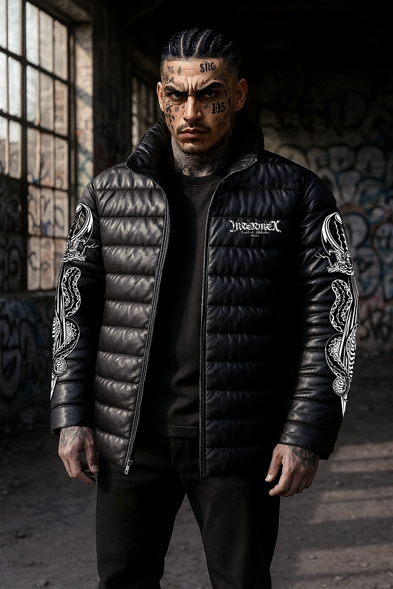 楽天市場】レザー調 中綿ジャケット 上着 服 海賊柄 INTERMEX ITM-099