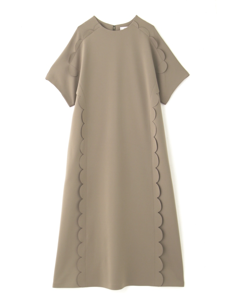 楽天市場】スカラップジャージーワンピース ADORE アドーア ワンピース