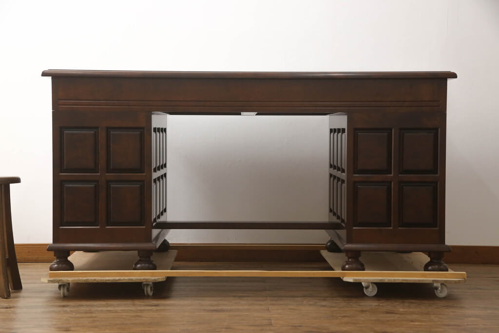 楽天市場】【中古】 ☆事前問合せ必須☆ H型両袖机 松本民芸家具 希少