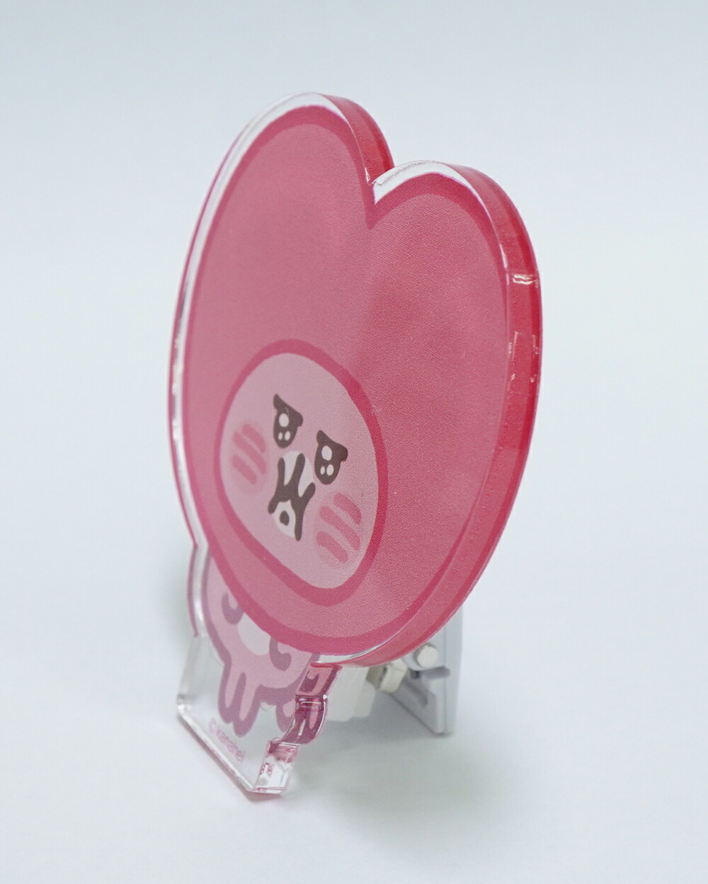 楽天市場】カナヘイの小動物 回転式アクリルクリップ 【おこ・うさぎ