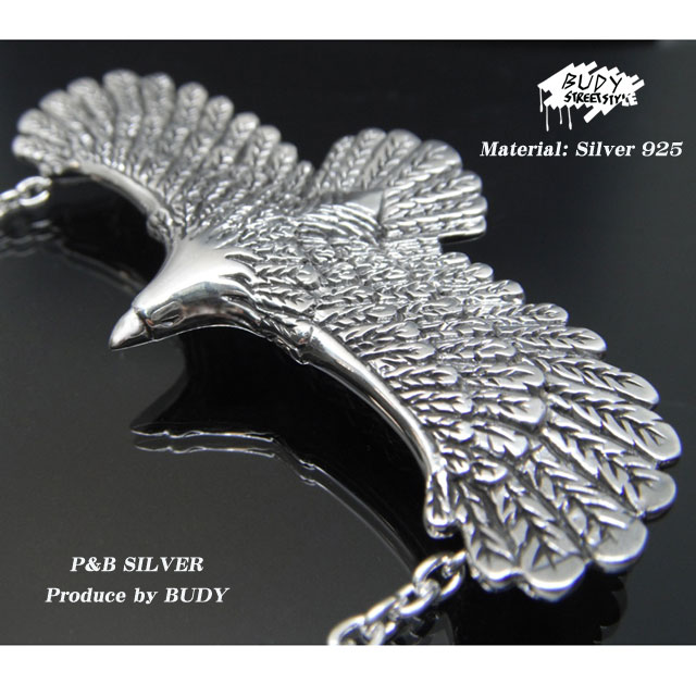 楽天市場】シルバー925イーグルネックレスペンダントトップ 鷲