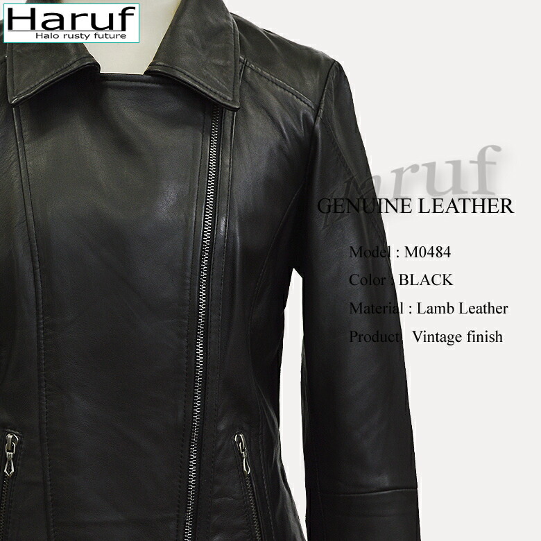 楽天市場】レザージャケット ライダースジャケット レディース 本革