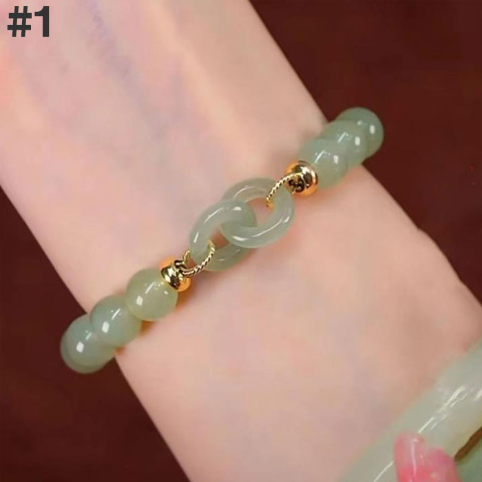 楽天市場】翡翠 ライトグリーン ブレスレット和田玉 8mm ジェイド幸福