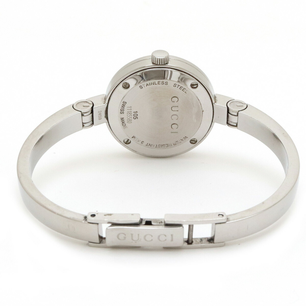 楽天市場】【ウォッチ】GUCCI グッチ ガーネットベゼル ホワイト文字盤