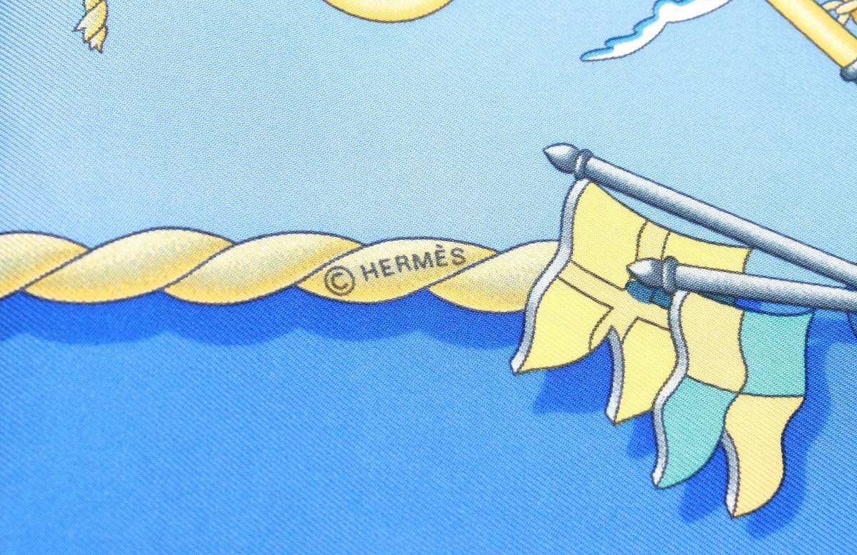 楽天市場】【未使用品】HERMES エルメス スカーフ カレ 90 シルク100