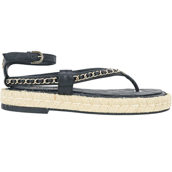 楽天市場】【新品】 シャネル サンダル チェーンモチーフ ココマーク