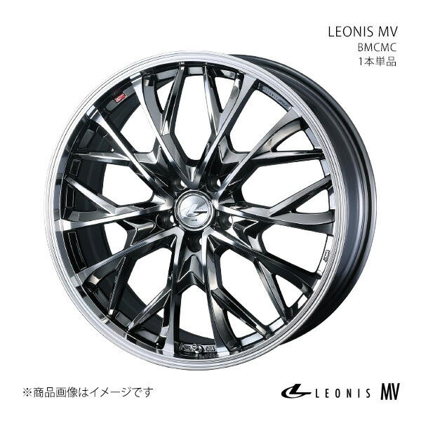 楽天市場】LEONIS MV bZ4X M10系 ホイール 1本単品 0041732 【18×8.0J