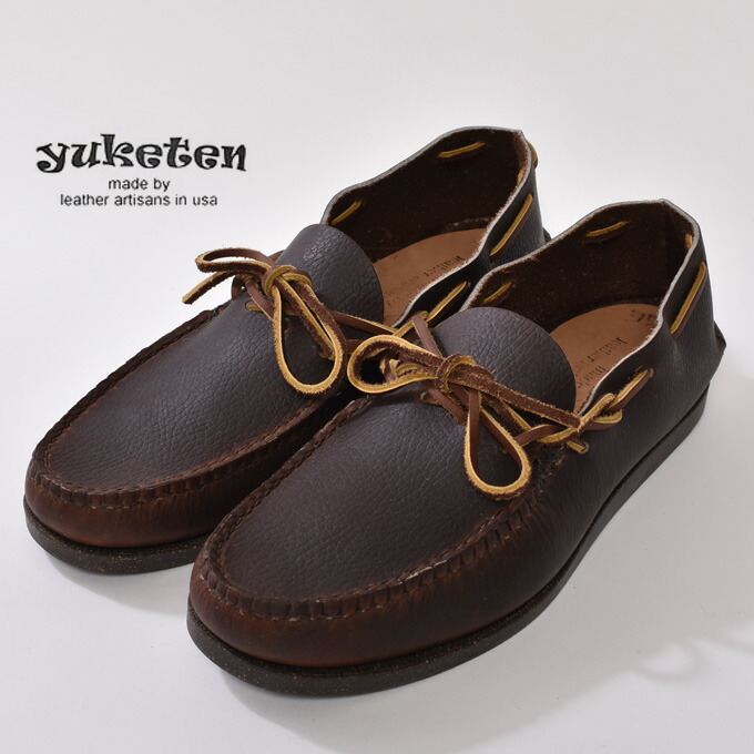 楽天市場】【YUKETEN】ユケテンALL HANDSEWN CANOE MOCオールハンド