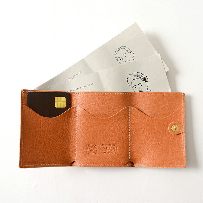 楽天市場】イルビゾンテ 財布 レザー コンパクト 3つ折り ミニ財布