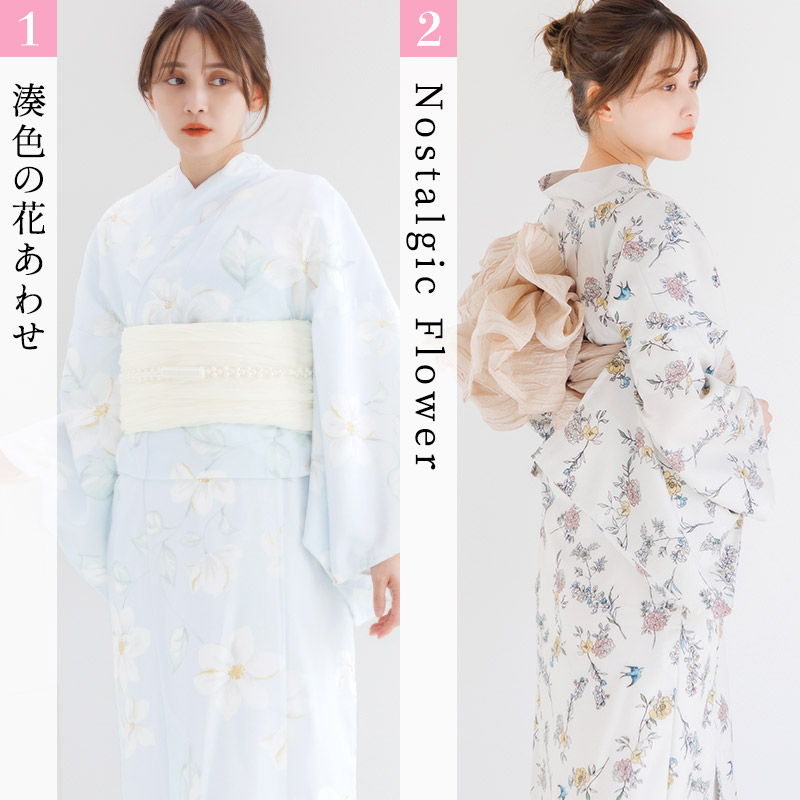 楽天市場】ワンピース浴衣 3点セット レディース（羽織り付き ゆかた