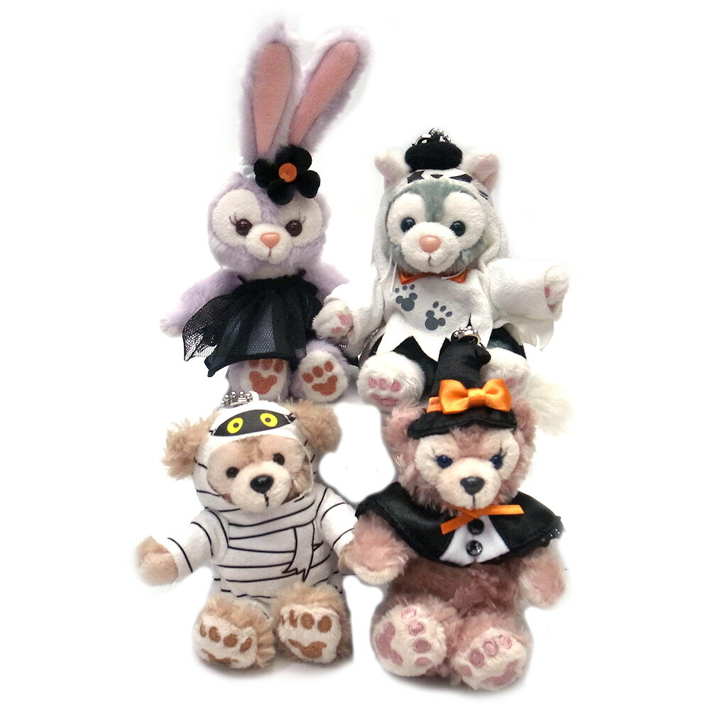 楽天市場】ミイラ男のダッフィー ストラップ ハロウィン 2017 お座り