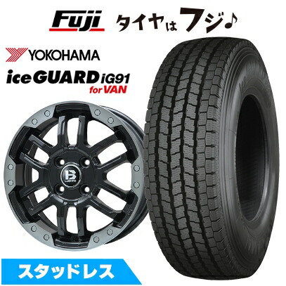 楽天市場】軽トラ スタッドレス ホイール 4本セット（ブランドヨコハマ