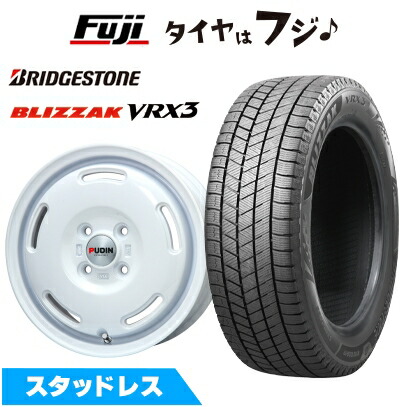 楽天市場】155/65r14 スタッドレス ホイールセット vrx2 フジ（タイヤ