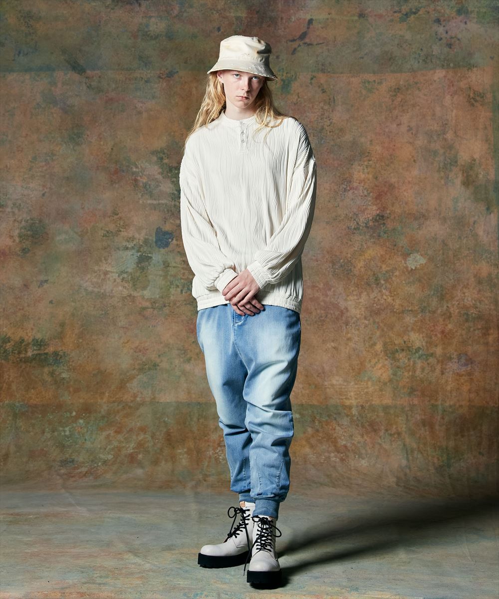 楽天市場】glamb グラム Knit Sarrouel Denim / ニットサルエルデニム