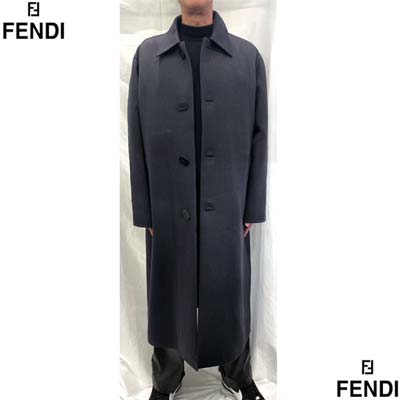 楽天市場】フェンディ FENDI コート メンズ ロングジャケット アウター