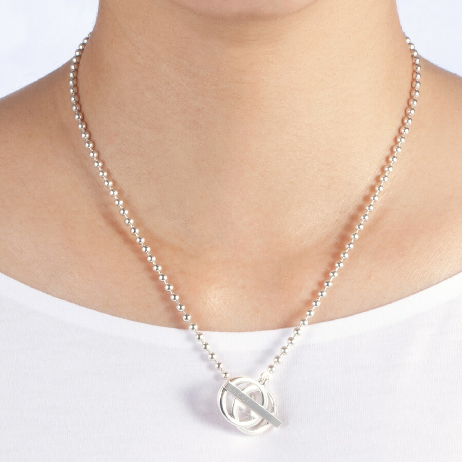 楽天市場】グッチ GUCCI ネックレス メンズ レディース Gロゴモチーフ