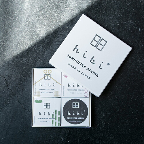 楽天市場】【レビューでクーポン&プレゼント】hibi マッチ型お香