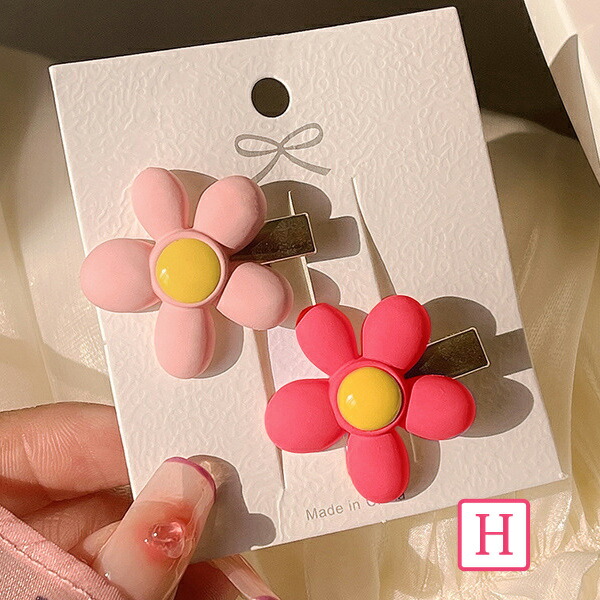 楽天市場】ピンクヘアクリップ1セット|2から3個入り 可愛い 子供から