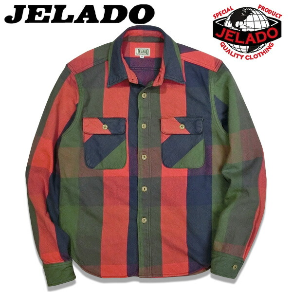 楽天市場】JELADO(ジェラード）Unionworkers Shirts Short Length