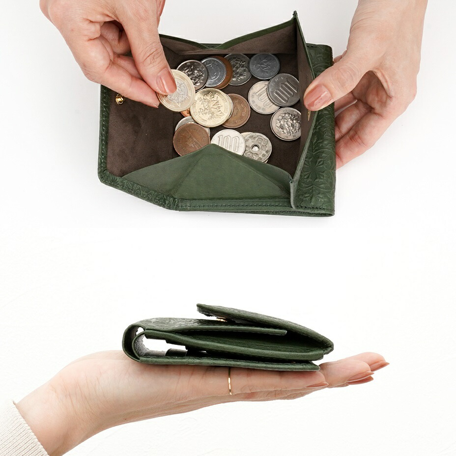 楽天市場】【 HIRAMEKI. 公式 】二つ折り財布 本革 日本製 高評価