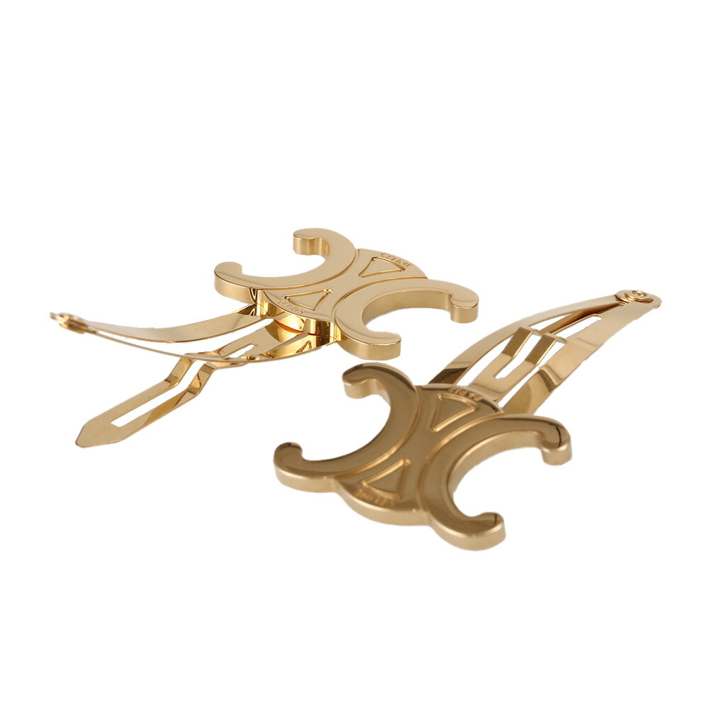 楽天市場】【ｸｰﾎﾟﾝ5%OFF】セリーヌ／CELINE ”トリオンフ スナップ ヘア