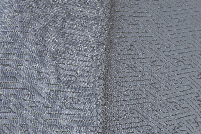 楽天市場】色無地 紗綾形文 湊鼠【反物1反・正絹胴裏1枚・正絹八掛1枚