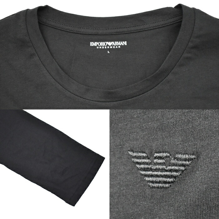 楽天市場】EMPORIO ARMANI エンポリオ アルマーニ ロングTシャツ ロンT