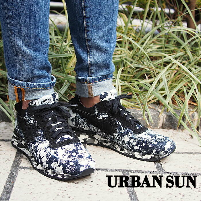 楽天市場】URBAN SUN アーバンサン メンズ スニーカー ANDRE アンドレ