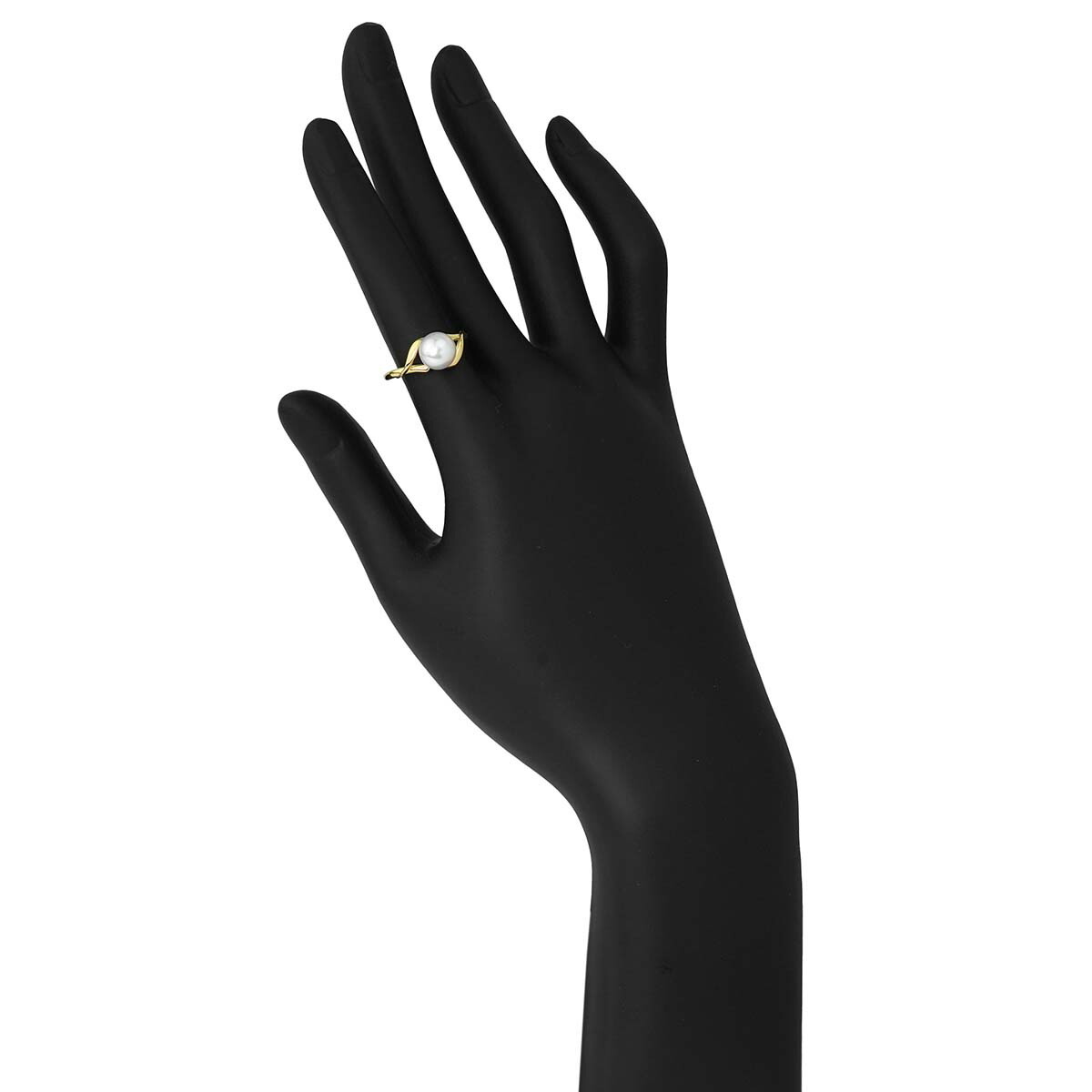 楽天市場】ミキモト MIKIMOTO パールリング 真珠 K18 11号 : Le