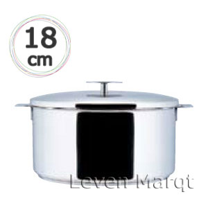 楽天市場】【送料無料】クリステル CRISTEL 両手鍋 G深鍋 18cm【IH対応