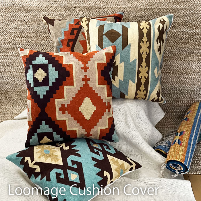 楽天市場】コットン クッションカバー 45×45cm オレンジ おしゃれ 綿