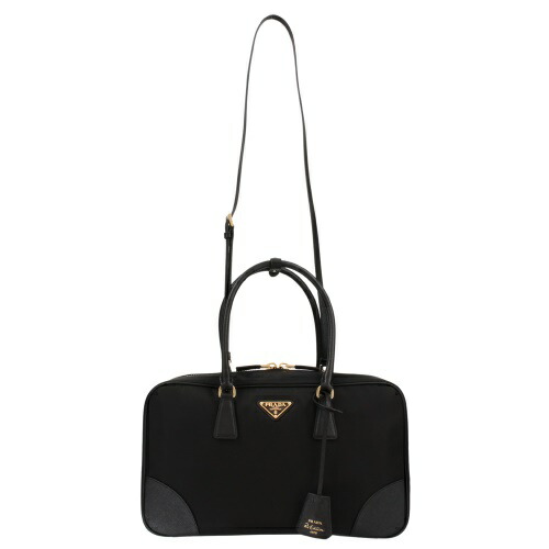 楽天市場】プラダ ハンドバッグ レディース ブラック PRADA 1BB114 V