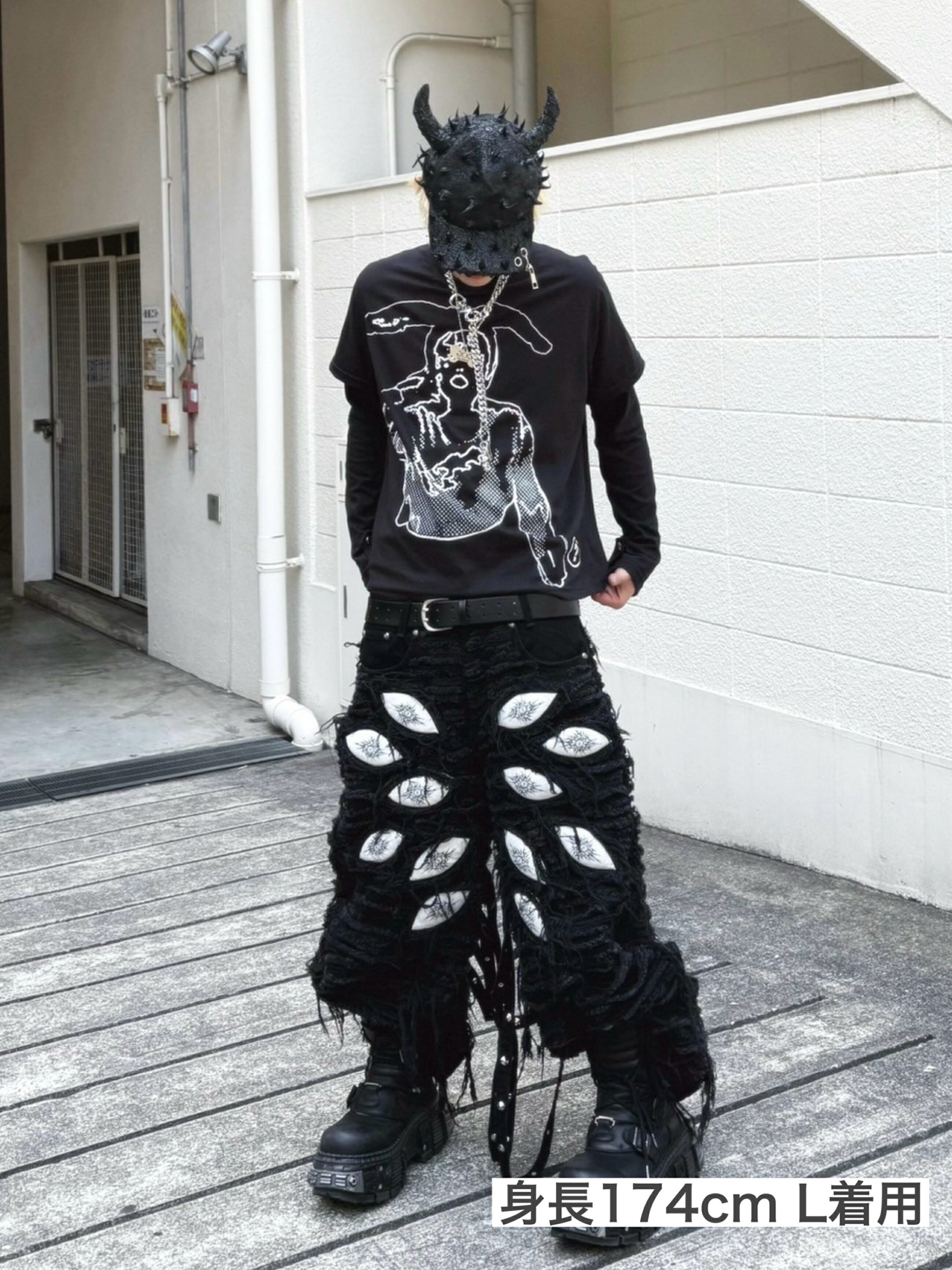 楽天市場】【UNIZ】White Eyes Pants : Pressing