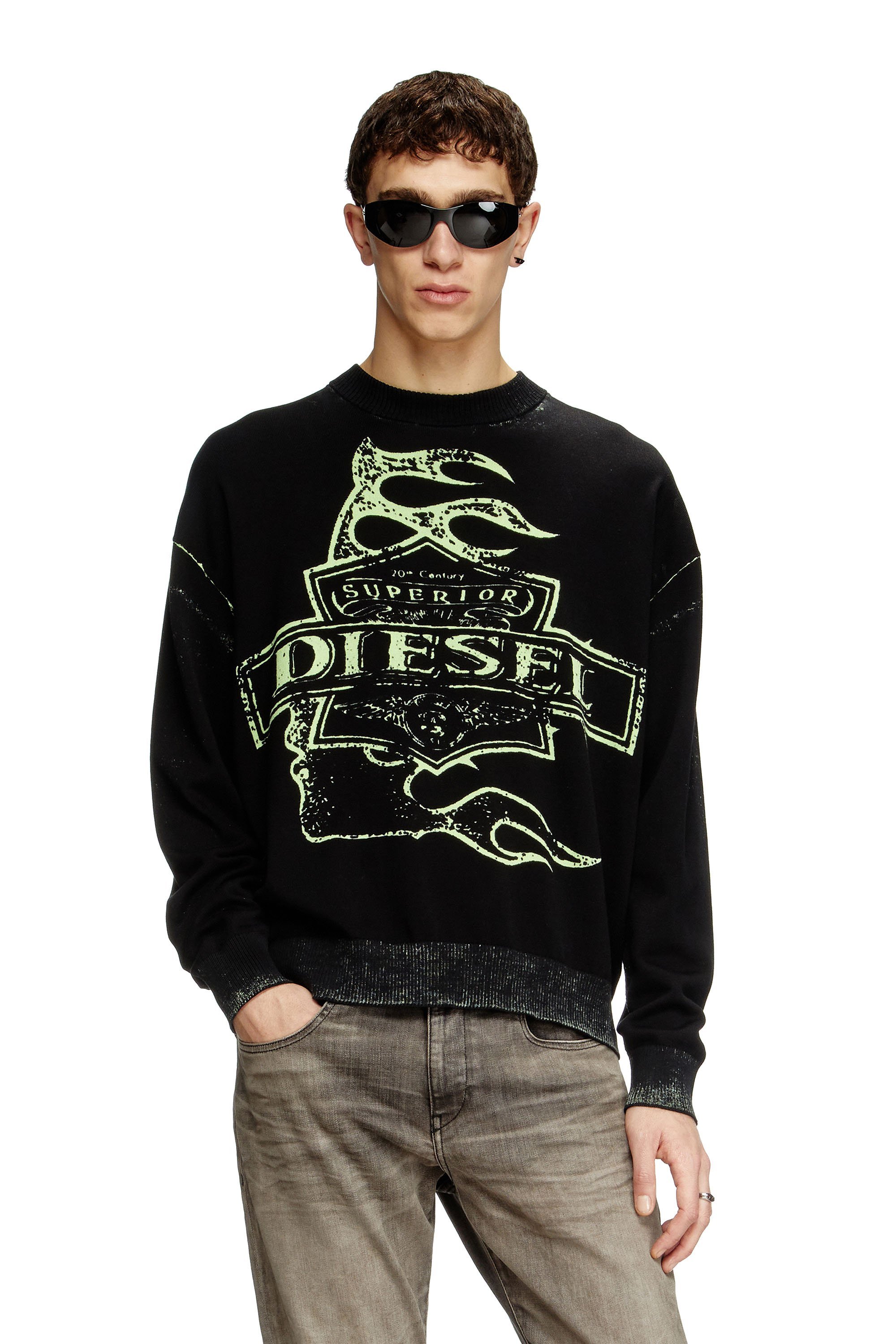 DIESEL｜メンズ プルオーバーニット K-BELEZ | Rakuten Fashion(楽天